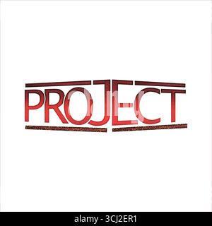 English Project text White transparent background project Art & Illustration png Stock Vector