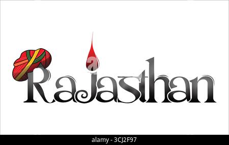 Rajasthan text PNG | Rajasthan text | Rajasthan text effect| Rajasthan typography | Rajasthan Desert vector art & illustration background | Rajasthan Stock Vector
