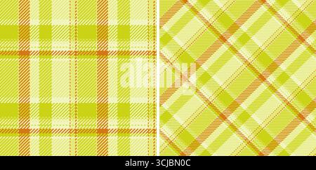 Vibrant seamless plaid pattern. Textile design with crossing lines, perfect for backgrounds, crafts, apparel, and creative projects, evokes warmth and Stock Vector