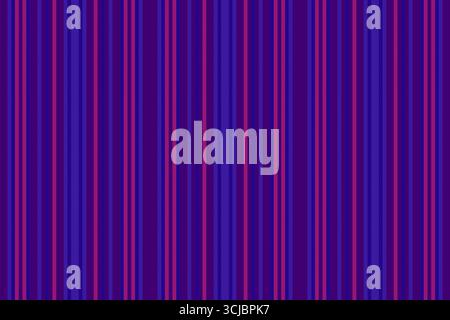Striking striped texture in vibrant blue and magenta hues. Perfect for backgrounds, textiles, or bold design projects. Adds depth and visual interest Stock Vector