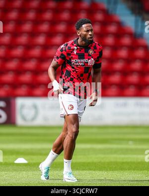 Walsall's Jamille Matt during the pre-season friendly match at the ...