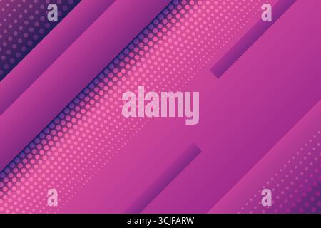 Elevate your designs with this modern and dynamic abstract background. Featuring captivating gradient color transitions of purple and pink hues, this Stock Vector