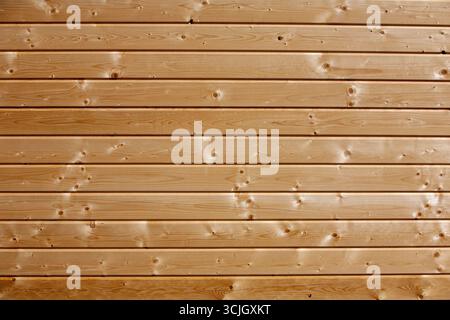 Natural wood panel wall Stock Photo