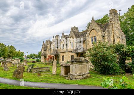 Almshouses in Witney, Oxfordshire,Uk Stock Photo