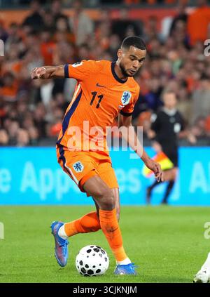 Netherland's Cody Gakpo in action during the FIFA World Cup 2026 Group ...
