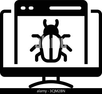 Icon for debug, fixing Stock Vector