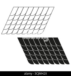 Geometric wireframe grid. Seamless pattern texture. Abstract lattice design. Vector futuristic background. EPS 10. Stock Vector
