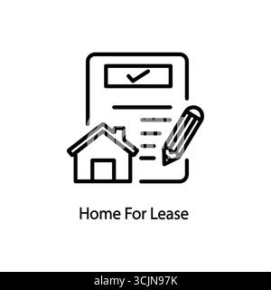 Property Management Icon Element For Design Stock Vector