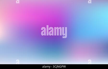 Soft gradient of pink purple and blue colors abstract Stock Vector