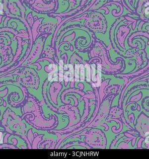 paisley textile pattern design, texture,paisley textile pattern design, Magical Traditional Paisley Seamless Pattern, paisley, vector,all over pattern Stock Vector