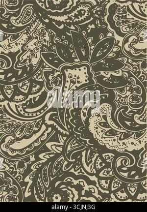 paisley textile pattern design, texture,paisley textile pattern design, Magical Traditional Paisley Seamless Pattern, paisley, vector,all over pattern Stock Vector