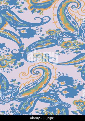paisley textile pattern design, texture,paisley textile pattern design, Magical Traditional Paisley Seamless Pattern, paisley, vector,all over pattern Stock Vector