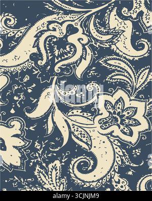 paisley textile pattern design, texture,paisley textile pattern design, Magical Traditional Paisley Seamless Pattern, paisley, vector,all over pattern Stock Vector