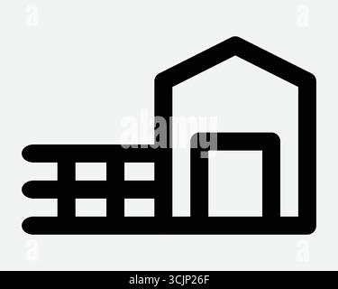 Modern Farmhouse Barn Landscape Agriculture Field Nature Logo Design ...