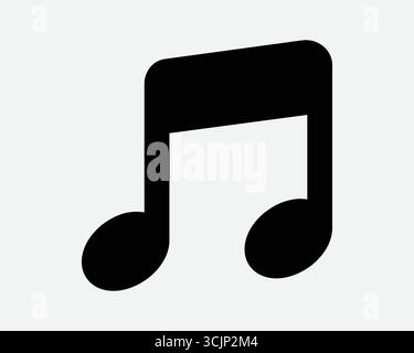 Musical Icon Music sound tone tune melody song entertainment rhythm key classical concert audio recording studio record composition melody artist sign Stock Vector