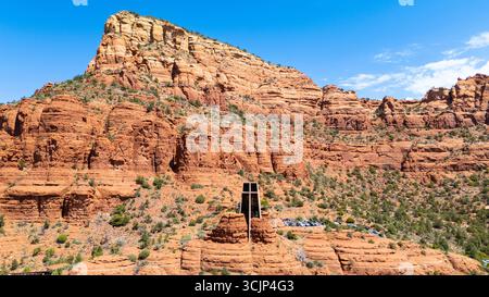 Chapel of the Holy Cross, Sedona, Arizona, USA Stock Photo