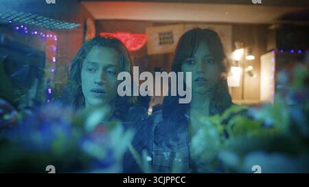 JENNA ORTEGA and PERCY HYNES WHITE in WINTER SPRING SUMMER OR FALL ...