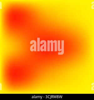 abstract vibrant yellow and orange gradient grainy background Stock Vector