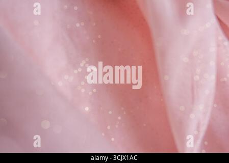 Glitter pink texture background. Close up Stock Photo