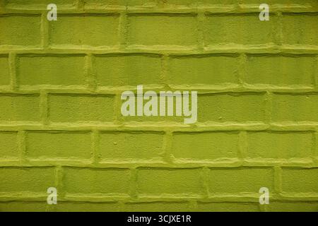 Blue brick wall. Painted wall pattern. Nature concept Stock Photo