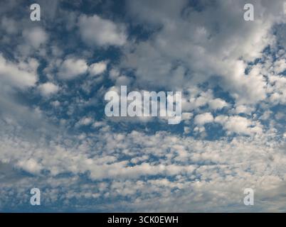 Mackerel Sky Over London Stock Photo