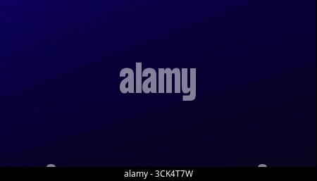 Displaying gradient shifting from deep blue to near black background, with soft color fade Stock Photo