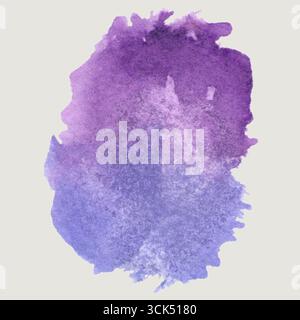 Splatter water color isolated on plain background , fit for your element project. Stock Photo