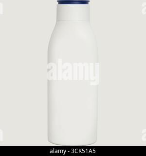 An unique concept of isolated bottle on plain background , very suitable to use in mostly project. Stock Photo