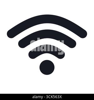 Wi-Fi Symbol: Meaning and Troubleshooting Tips Stock Vector