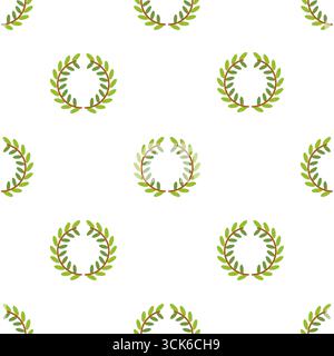 Simple seamless pattern on white background Stock Photo