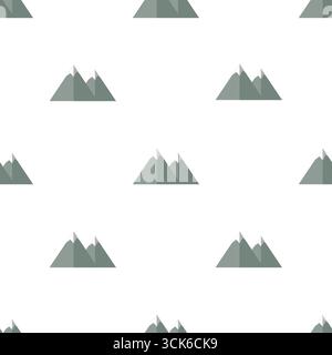 Simple seamless pattern on white background Stock Photo