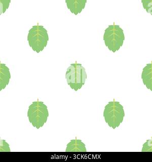 Simple seamless pattern on white background Stock Photo