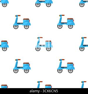 Simple seamless pattern on white background Stock Photo