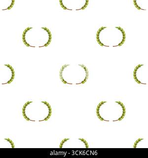 Simple seamless pattern on white background Stock Photo