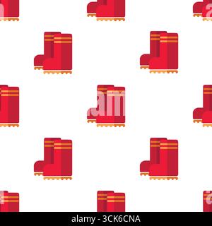 Simple seamless pattern on white background Stock Photo