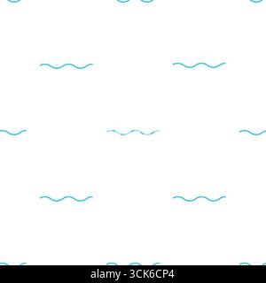 Simple seamless pattern on white background Stock Photo