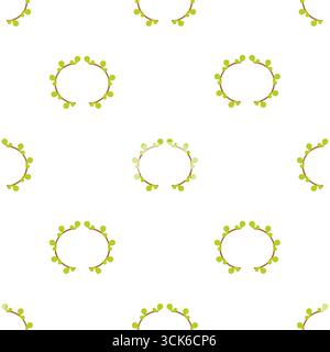 Simple seamless pattern on white background Stock Photo
