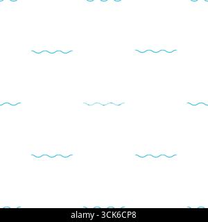 Simple seamless pattern on white background Stock Photo
