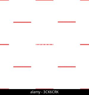 Simple seamless pattern on white background Stock Photo