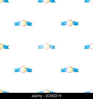 Simple seamless pattern on white background Stock Photo