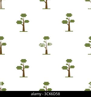 Simple seamless pattern on white background Stock Photo