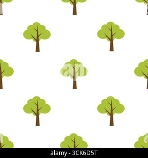 Simple seamless pattern on white background Stock Photo