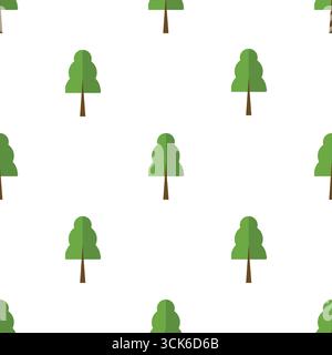 Simple seamless pattern on white background Stock Photo