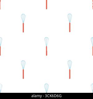 Simple seamless pattern on white background Stock Photo