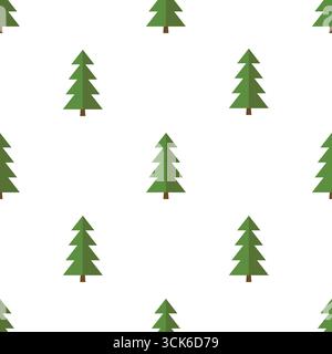 Simple seamless pattern on white background Stock Photo