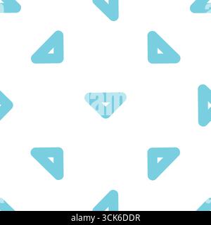 Simple seamless pattern on white background Stock Photo