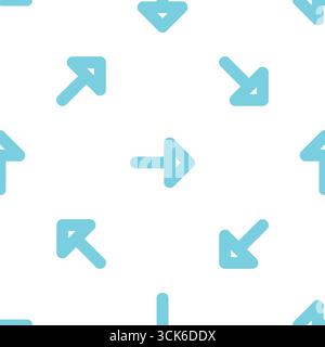 Simple seamless pattern on white background Stock Photo