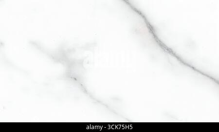 A close-up view of a marble surface featuring white and grey veining, ideal for design and architectural applications. Stock Photo