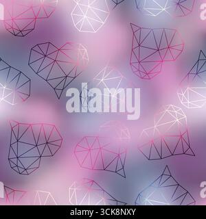 Seamless pattern with ordinary style Stock Vector