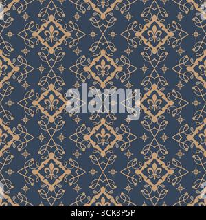 Seamless pattern with ordinary style Stock Vector